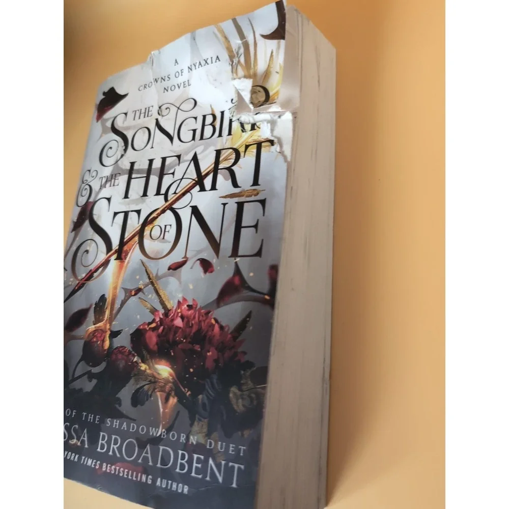 Songbird and the Heart of Stone : The‎ Shadowborn Duet, Book One Damaged Cover